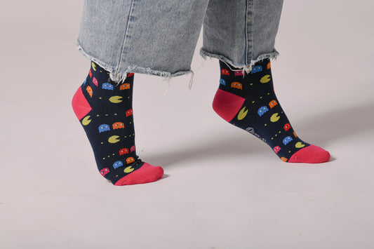 Calcetines Divertidos Come Cocos - PACMAN Mujer