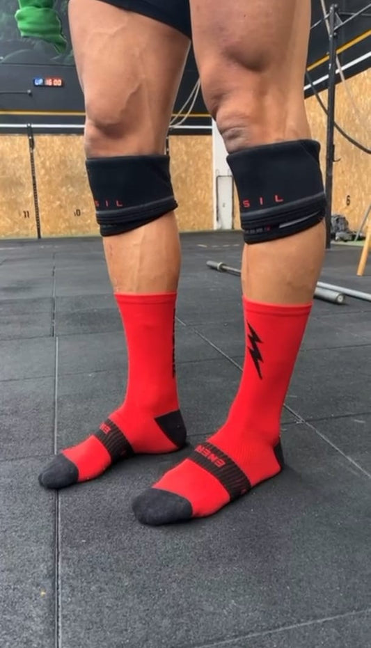 Calcetines running ROJOS